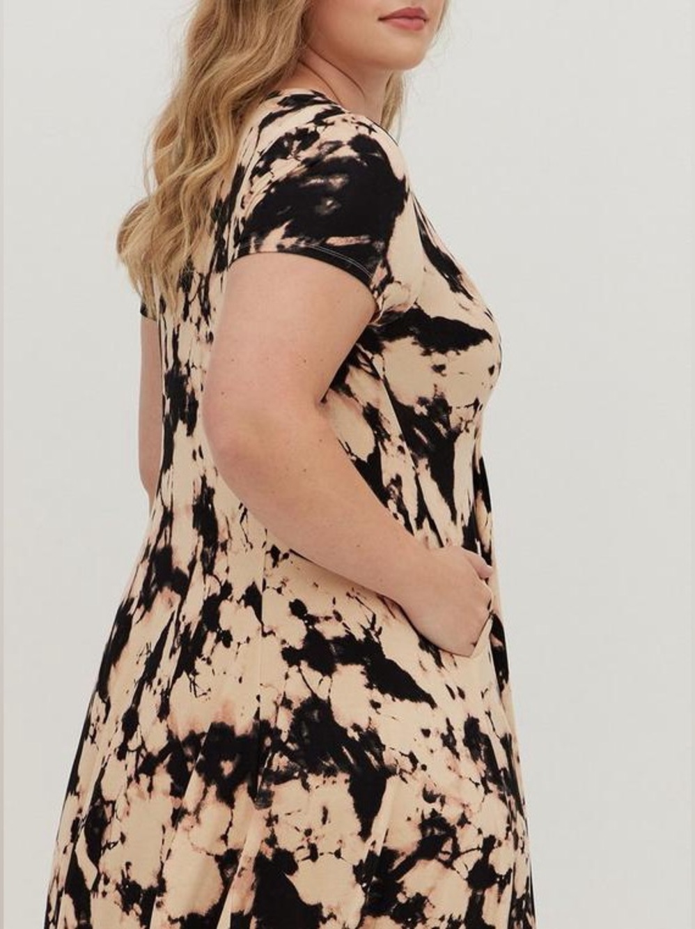 Torrid Mini Super Soft Trapeze Dress 1X - Picture 2 of 8